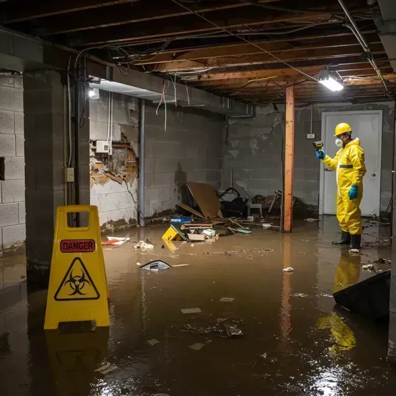 Flooded Basement Electrical Hazard in Boulder County, CO Property